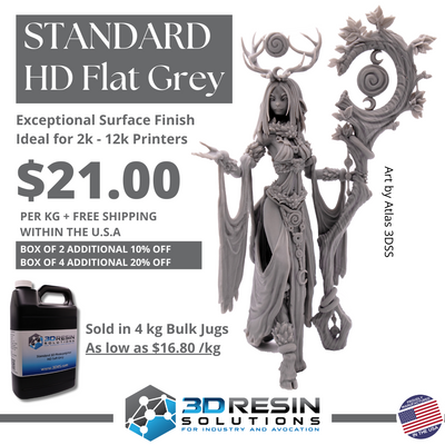 3DRS Standard HD - Flat Grey
